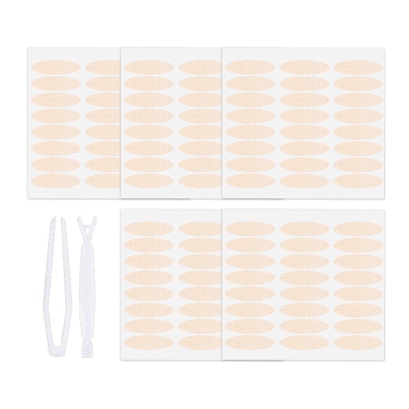 5 Sheets Lace Double Eyelids Patch Waterproof Lift Strips Eye Makeup