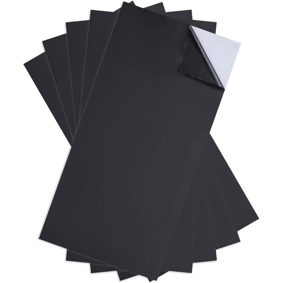 5 Sheets Model Train Road Sticker Paper 23.6x11.8 Inch Black Miniature Asphalt Road Sticker Architectural Model Self-Adhesive Stickers