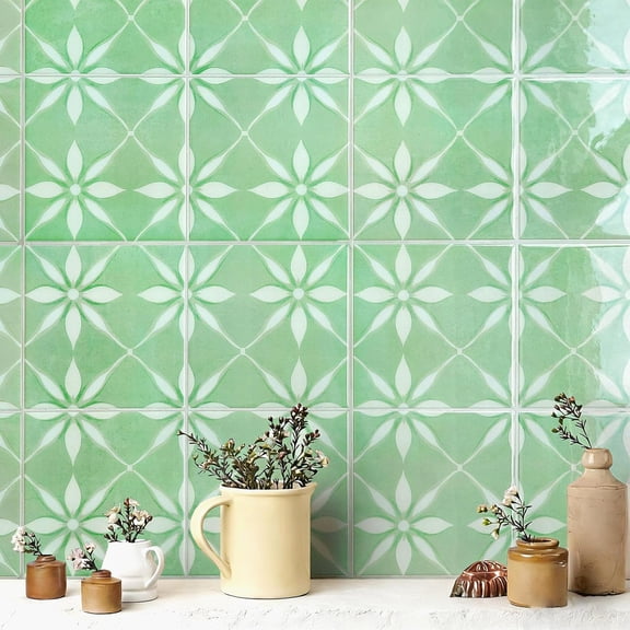 Fancy-Fix 5 Sheets Peel and Stick Backsplash, Self Adhesive Wall Tiles, 3D Adhesive Tile Backsplash, 12"x12"Premium Self Adhesive Wall Tiles Peel and Stickfor Kitchen, Bathroom, Fireplace,