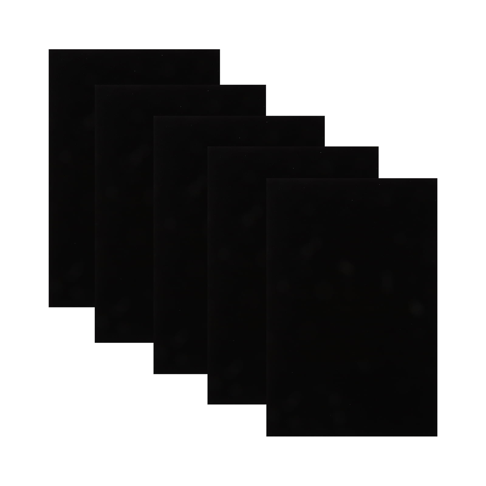 5 Sheets Self-adhesive Flocking Cloth Cabinet Liner Felt Furniture Patches Drawer
