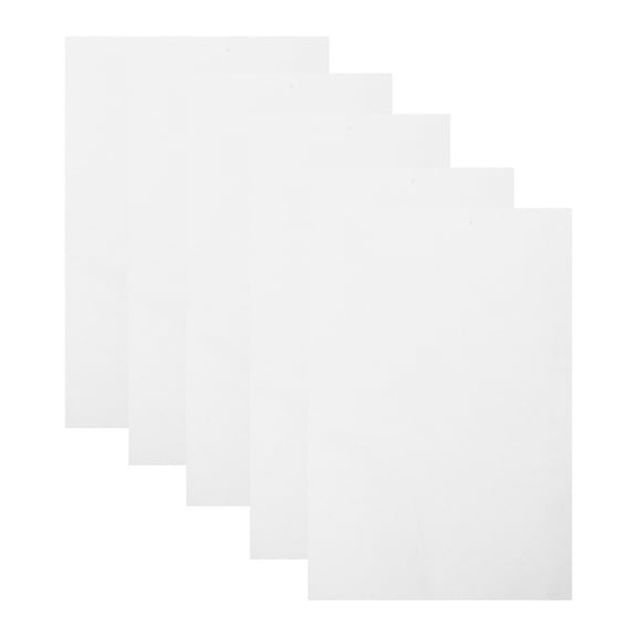 5 Sheets Self-adhesive Flocking Cloth Felt Drawer Furniture Patches Jewelry Liner Gift Box White Fluff