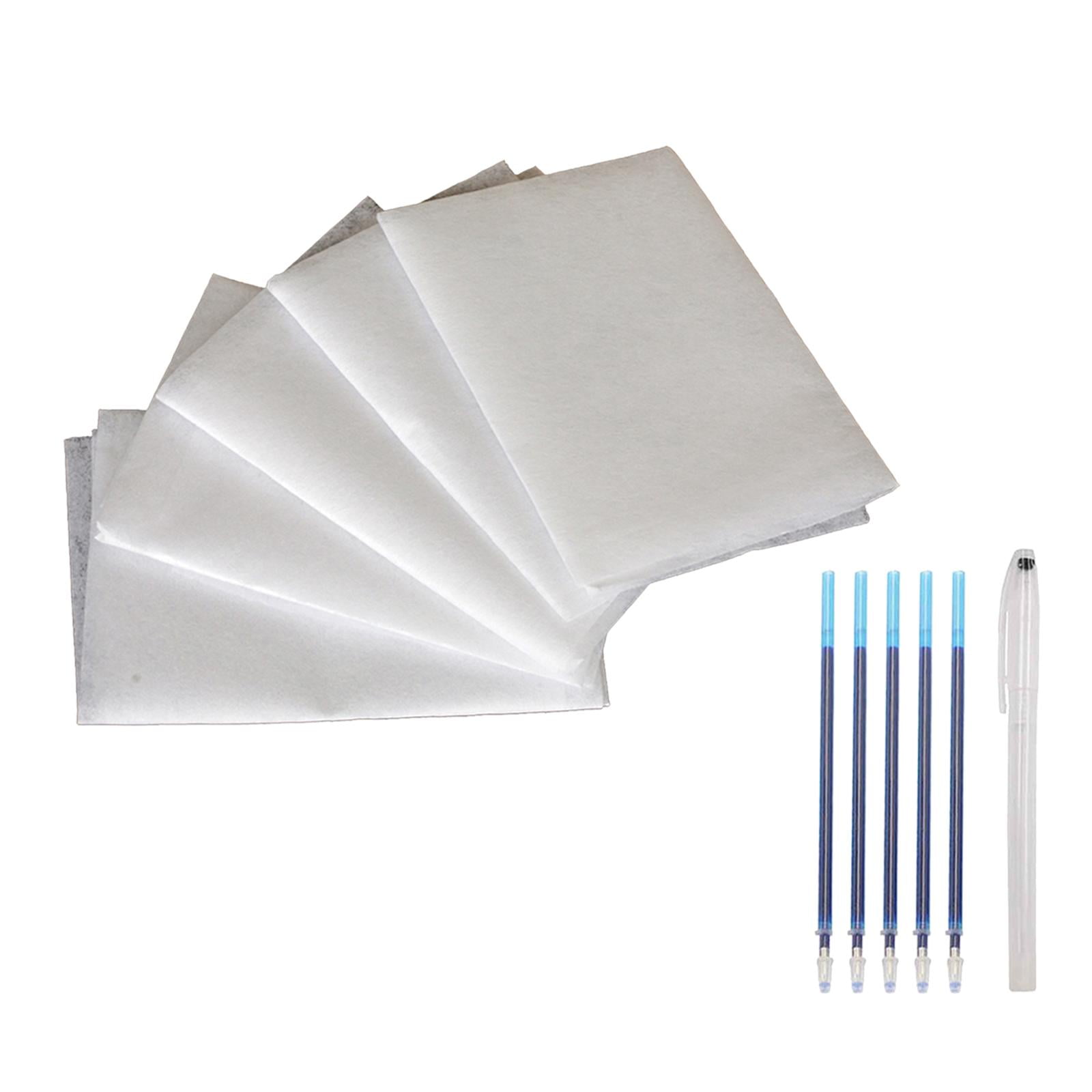 5pcs/Set DIY Sewing Tools Embroidery Transfer Paper Kit for Handmade Carbon  Water-Soluble Tracing Paper