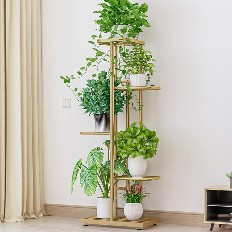 5-Shelf Plant Stand, Flower Stand Plant Display for Indoors and