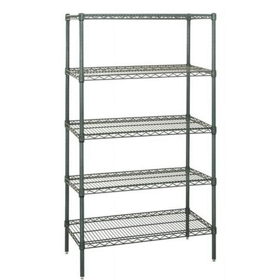 5-Shelf Proform Wire Shelving Starter Kit, 18 x 30 x 63 in.