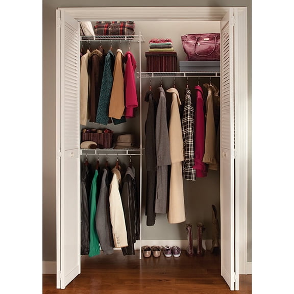 5' Shelf and Rod Closet System - Single Pack