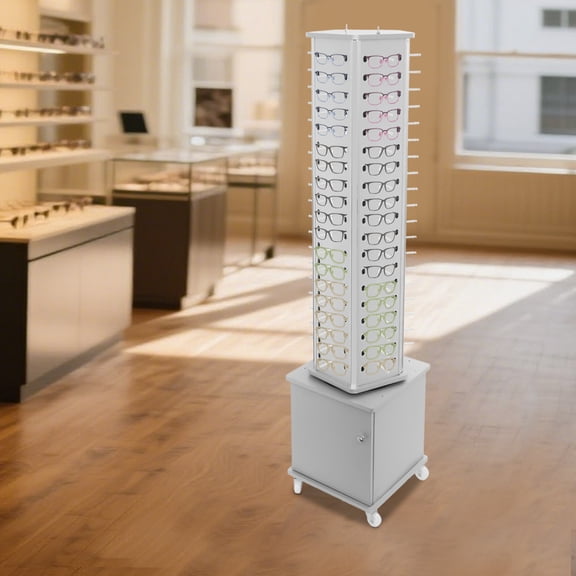 5-Sided Eyeglass Display Rack, Eyeglass Holder, Floor-standing Eyeglass Holder