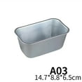 thumbnail image 1 of 5 Size Aluminium Loaf Pan Rectangle Baking Cake Mold Bread Tin Tray Non-Stick Cheese Box Brownie Pastry Decorating Tools Gadgets, 1 of 9