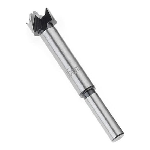 5 Size Forstner Wood Drill Bits Hole Saw Cutter Hand Wood Tools with Round Shank