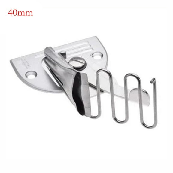 5 Sizes Curve Edge Bias Binder Sewing Machine Accessory, Adjustable Double Fold Binder With Steel Material For Precise Fabric Binding, 5 Optional Specifications 40mm(1.57")