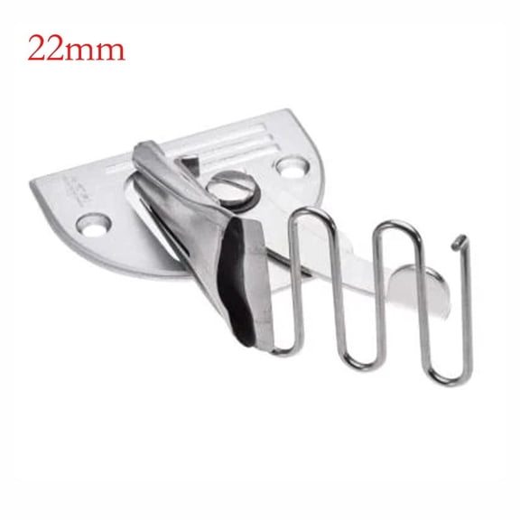 5 Sizes Curve Edge Bias Binder Sewing Machine Accessory, Adjustable Double Fold Binder With Steel Material For Precise Fabric Binding, 5 Optional Specifications (22mm/7/8")