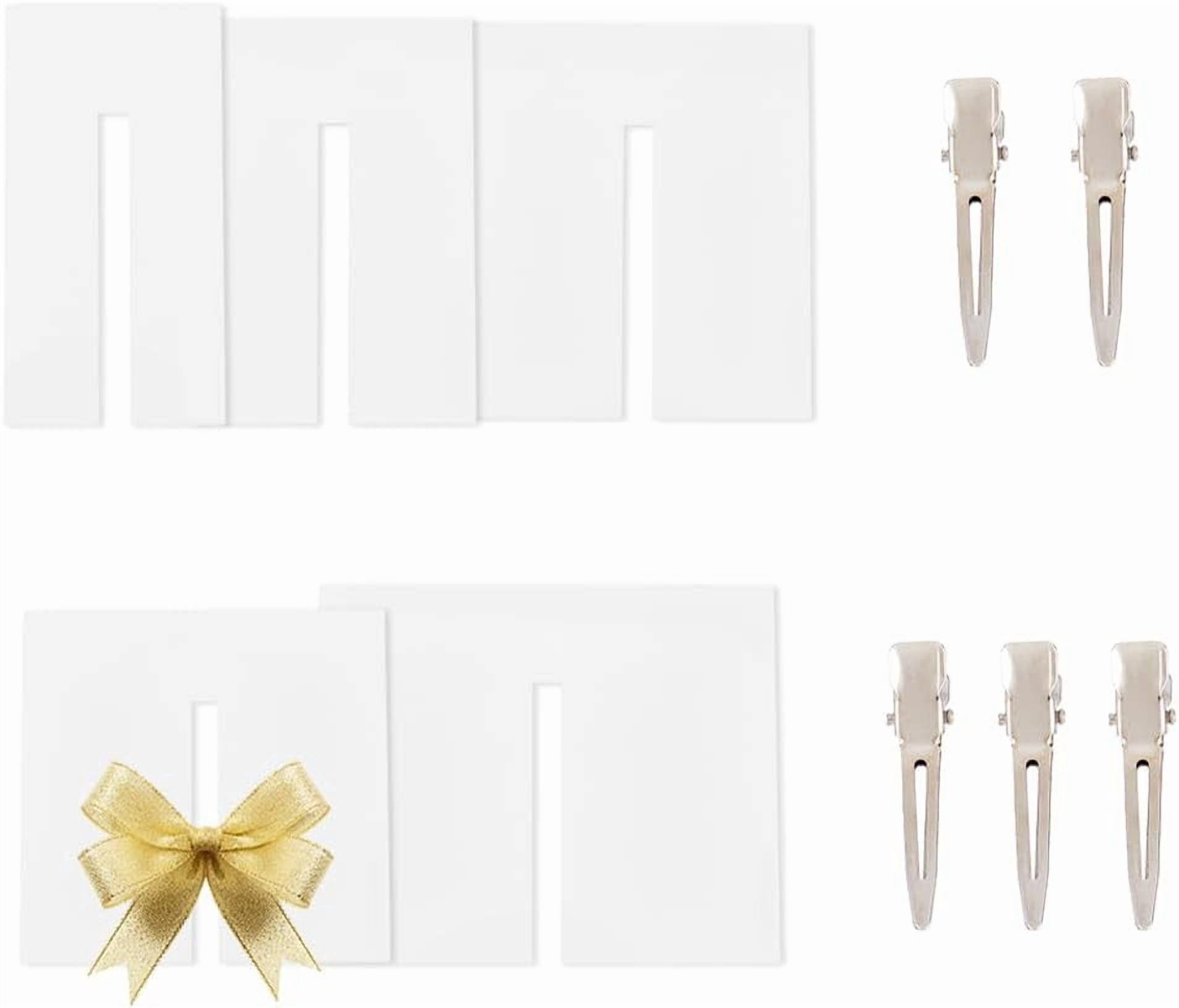 5 Sizes Templates for Making Acrylic Ribbon Bows Maker Boards with 5Pcs ...