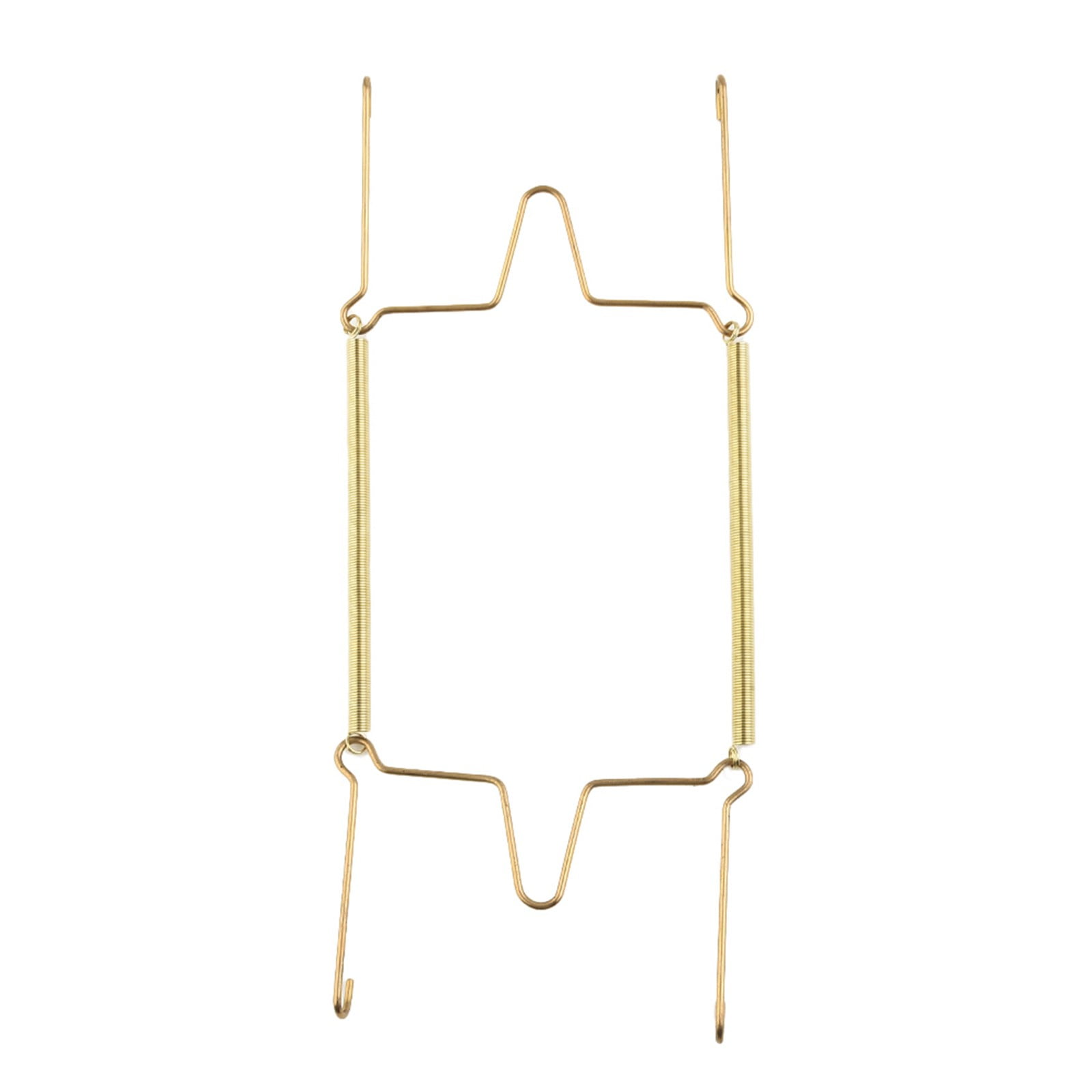 Spring Holder Rack Plating 5 Sizes Wall Display Invisible Dish Hangers Adjustable Plate Spring ...