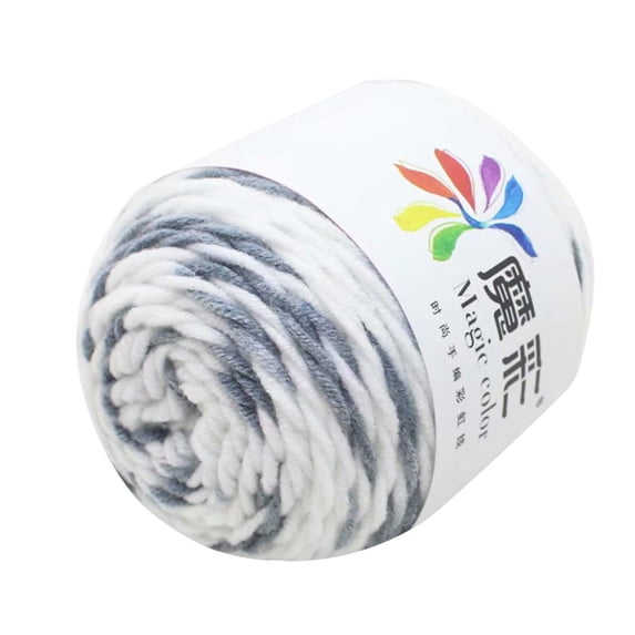 5 Skeins Gradient Cake Yarn, Yarn for Crocheting, Super Soft Yarns Rainbow Cotton Yarn for Making Colorful Crafts, Beginner Crochet Yarn for Crocheting Knitting Multicolor Cotton Crochet Yarn