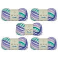 thumbnail image 1 of 5 Skeins of Sensy Candy Yarn, 3.5 oz, 251 Yards, Multicolor Yarn for Crocheting and Knitting, Craft Yarn, Gauge 3 Light (5847), 1 of 8