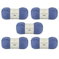 thumbnail image 1 of 5 Skeins of Sensy Chino Soft Cotton Yarn, Soft Baby Cotton Yarn, Amigurumi Yarn, 3.5 oz, 360 Yards, Gauge 2 Fine (Denim), 1 of 8