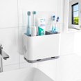 thumbnail image 1 of 5-Slot Detachable Toothbrush Holder Wall Mounted & Countertop Organizer for Electric Toothbrushes, 1 of 9