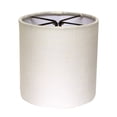thumbnail image 1 of 5" Snow Set of 6 Drum Chandelier Linen Lampshades, 1 of 7