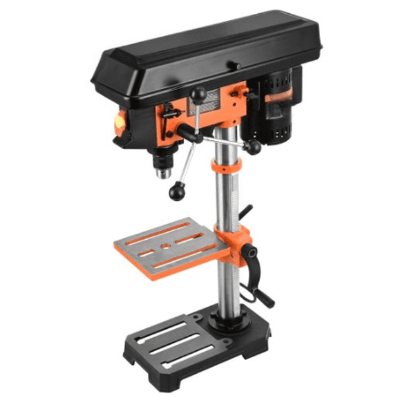 10 Inch 5 Speed Adjustable Benchtop Drilling Station for Workshop Household Craft Processing