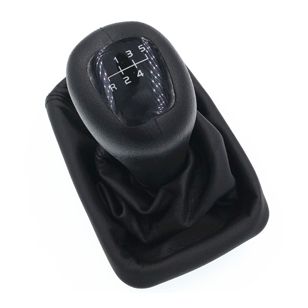 5 Speed Car Gear Shift Knob Lever Shifter Stick Gaiter Boot Cover For