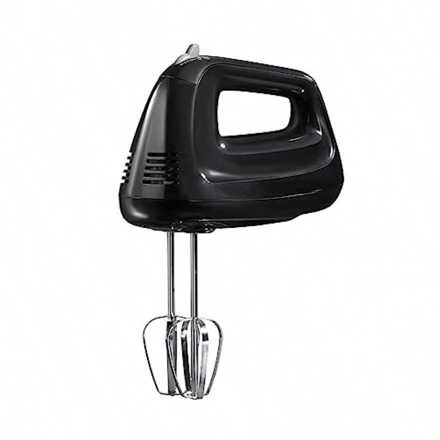 5-Speed Electric Hand Mixer with Bowl Rest Compact and Lightweight 215 Watts of Peak Power Black 62511