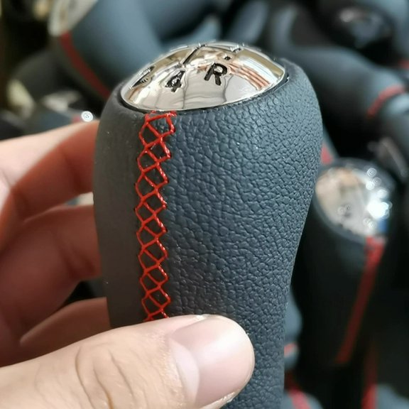 5 Speed Gear Knob Lever Shift For Renault For Laguna For Megane 2 Clio 3 03-2009 2024 Hot Sale Brand New And High Quality Red Line Fangkenuo