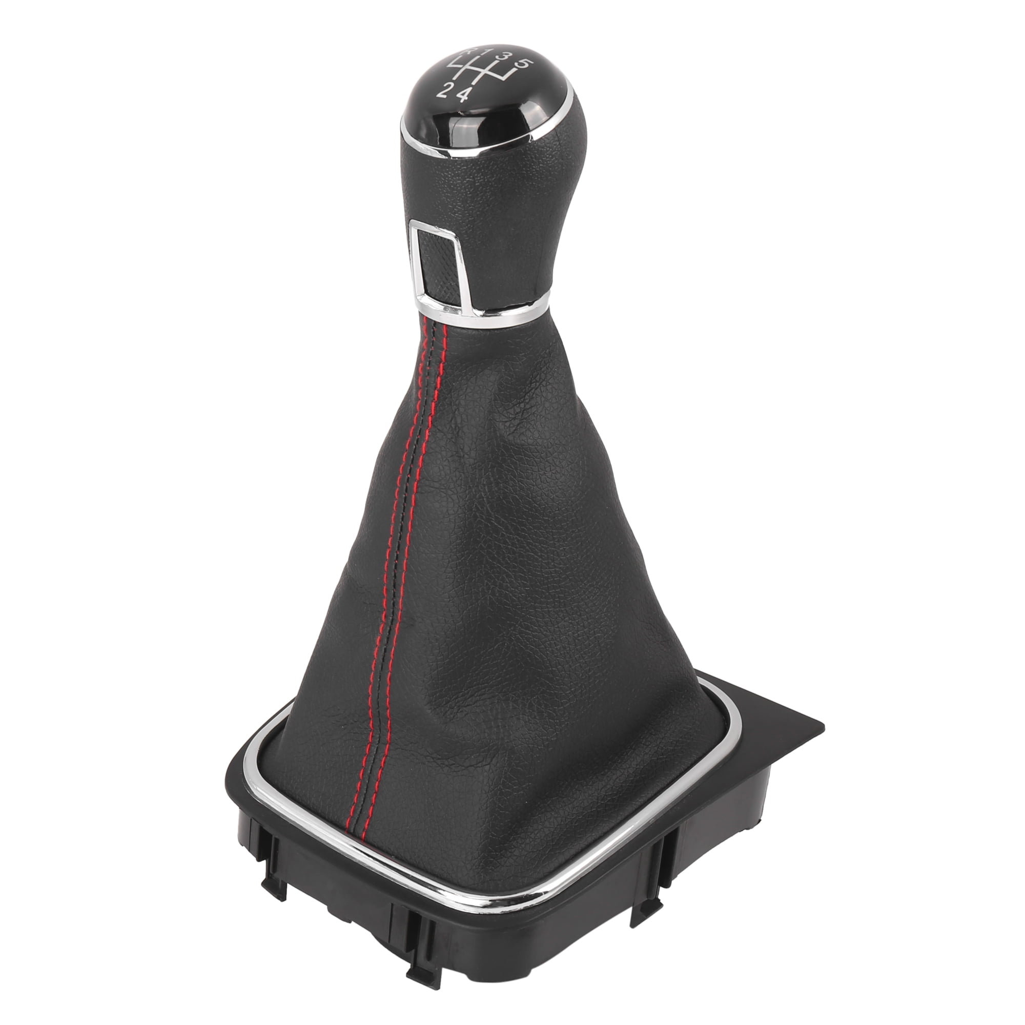 5 Speed Gear Shift Knob Gaiter Boot Cover Black for Volkswagen