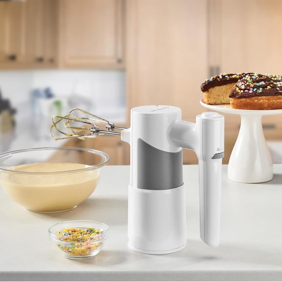 5 Speed Hand Mixer, HM-150, White