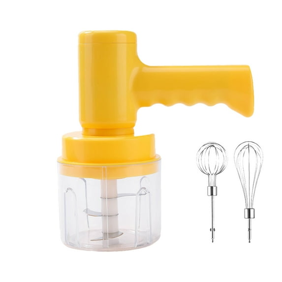 5-Speed Hand Mixer - Multi-Purpose Food Beater - USB Rechargeable Milk Frother, Portable Kitchen Tool