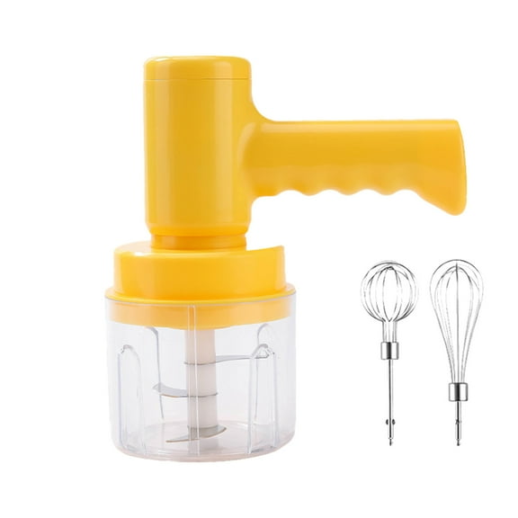 5-Speed Hand Mixer - Multi-Purpose Food Beater - USB Rechargeable Milk Frother, Portable Kitchen Tool