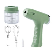5-Speed Hand Mixer - Multi-Purpose Food Beater - USB Rechargeable Milk Frother, Portable Kitchen Tool