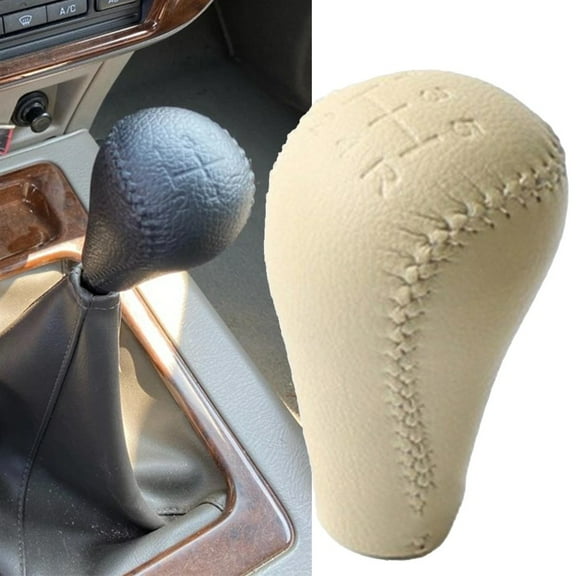 5 Speed Leather Gear Shift Knob For Nissan for Patrol for Safari Y61 2004 - 2007