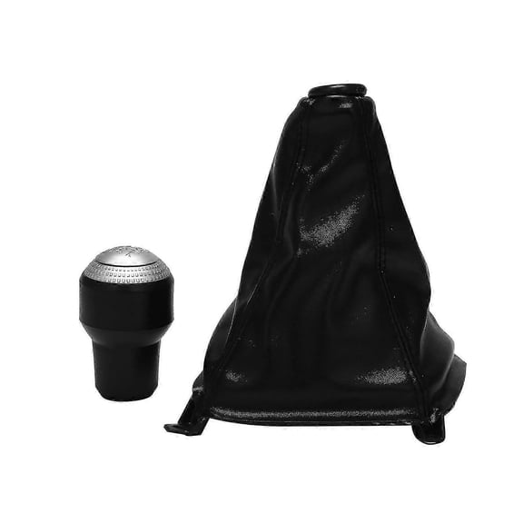 5-Speed Leather Shift Knob Boot Compatible with Hyundai Tucson 2004-2009