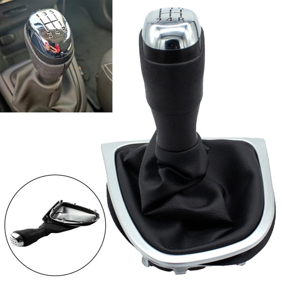 5 Speed Shift Knob For Renault For Cli 4 Mk4 Manual Shift Knob Head Dust Cover Fangkenuo
