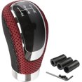 5 Speed Shift Knob, Weighted Manual Gear Shifter Knobs, Leather Gear