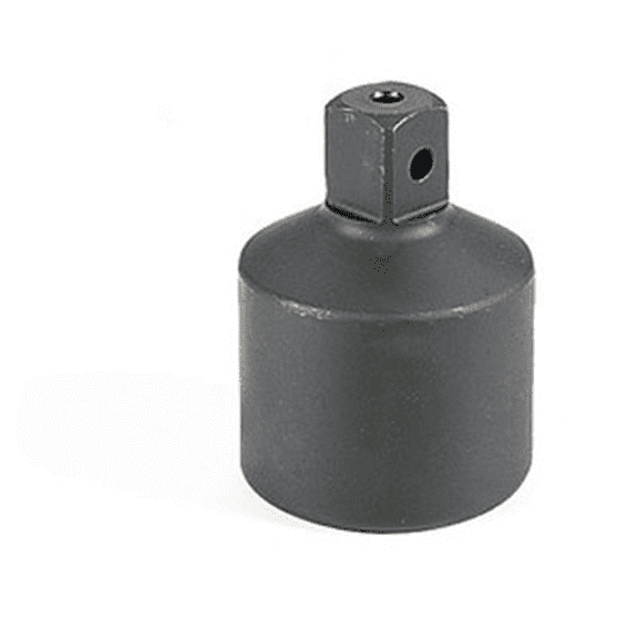 Grey Pneumatic #5 Spline Female x 1" Male Adapter with Pin Hole