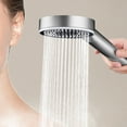 thumbnail image 1 of 5 Spray Modes Showerhead, High-Pressure Handheld Showerhead, Big Panel Shower Head Spray Nozzle, Water Saving, Multifunctional for Home Gym, 1 of 6