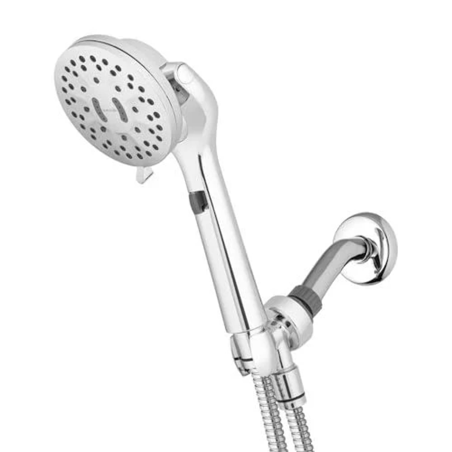 Waterpik Hand Held Shower Head Chrome 180-Degree 5-Modes QBS-563MEB