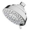 5Spray patterns 5 in. Single Wall Mount Fixed Shower Head in Chrome