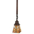 thumbnail image 1 of 5"Sq Glasgow Bungalow Mini Pendant, 1 of 2