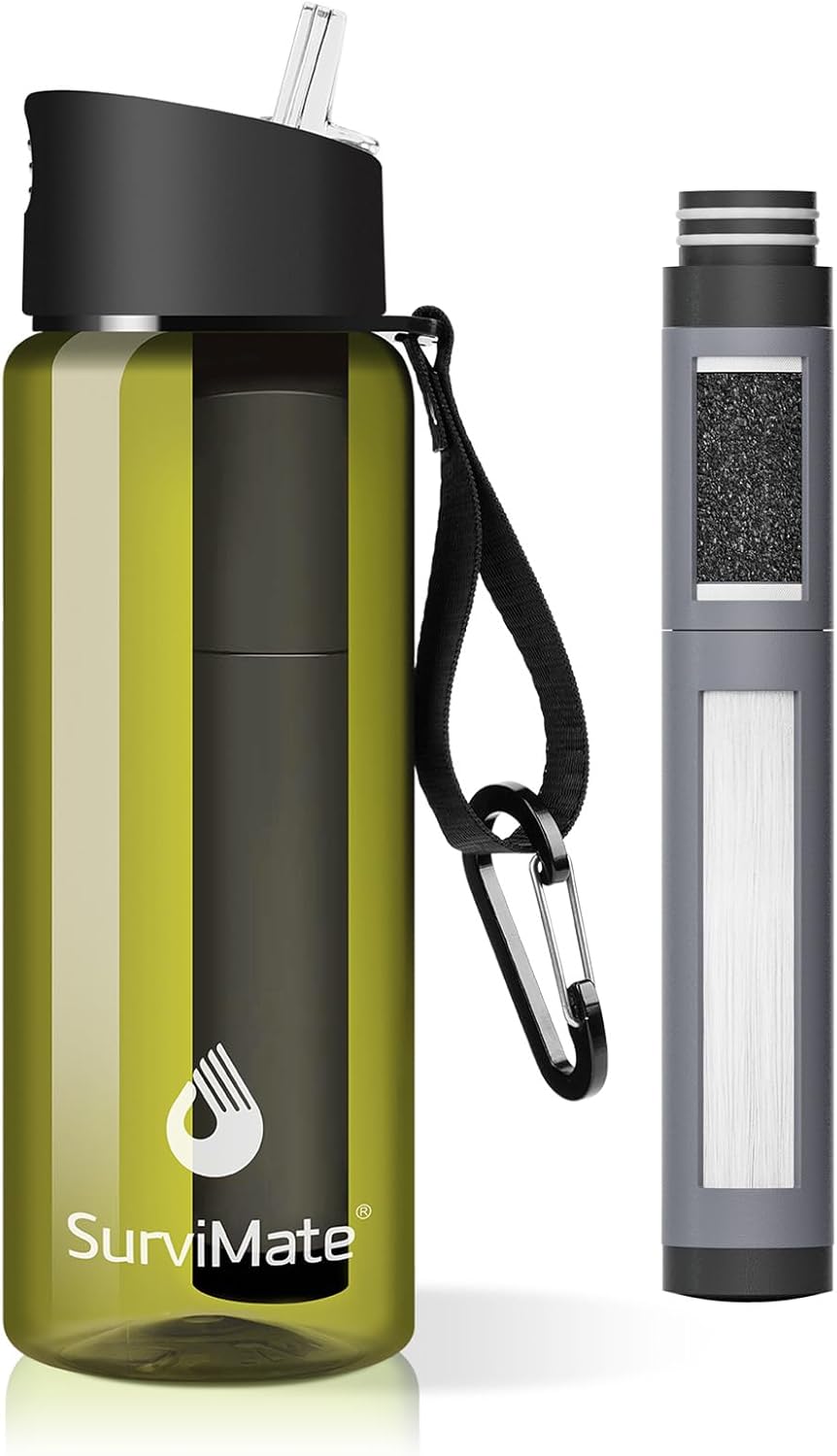 View of 5-Stage 0.01μm Ultra-Filtration Filtered Water Bottle, BPA-Free ...