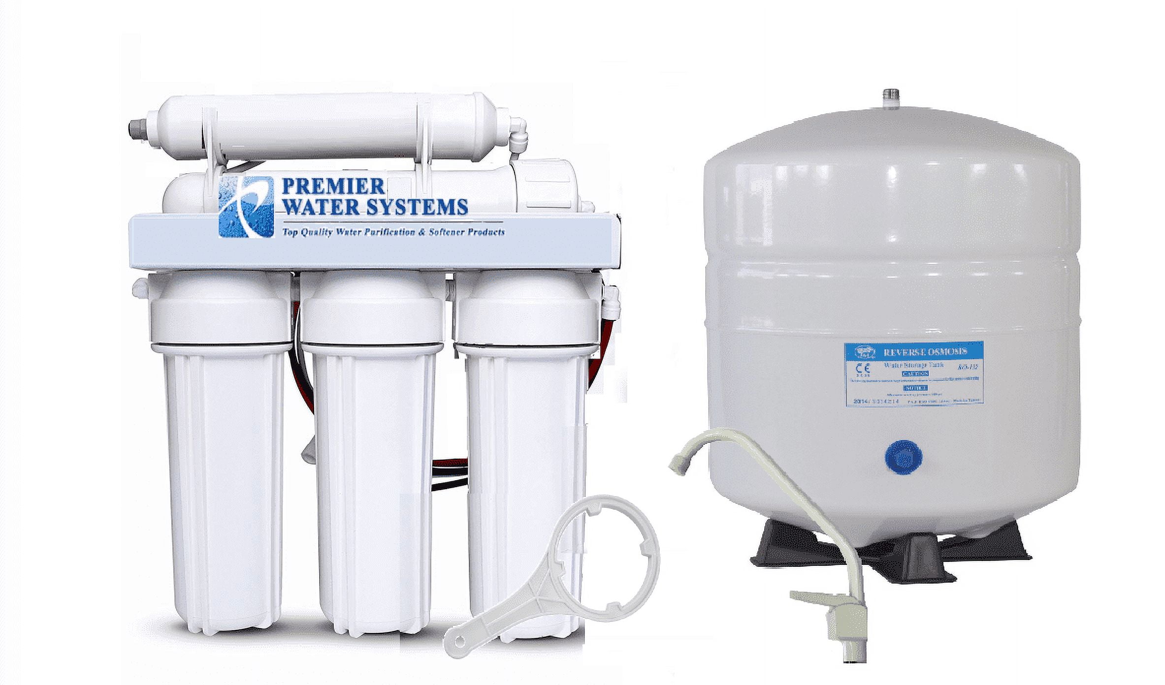 5 Stage: Complete Home Undersink Reverse Osmosis Drinking Water Filtration System 50 GPD