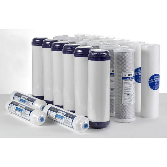 5 Stage RO Reverse Osmosis Water Filter Replacement, 21 pcs NSF 3 - 4 yr supply
