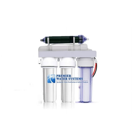 5 Stage Reverse Osmosis RODI Water Filtration System + Permeate Pump | 100 GPD price history and forecast - Premier Water Systems ERP-1000