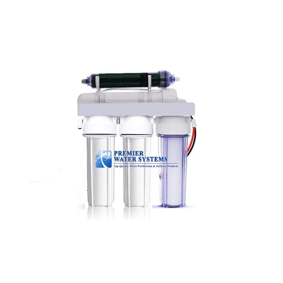 5 Stage Reverse Osmosis RODI Water Filtration System + Permeate Pump | 100 GPD