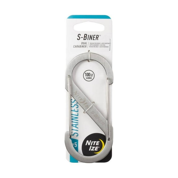 #5 Stainless Steel S-Biner