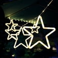 thumbnail image 1 of 5 Star 11.8" String Light, 150 LED Lights with Remote 8 Lighting Mode, Warm White, 1 of 7