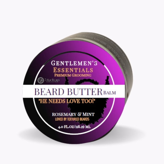 5 Star Beauty Collection Gentlemen's Essentials Beard Balm Butter