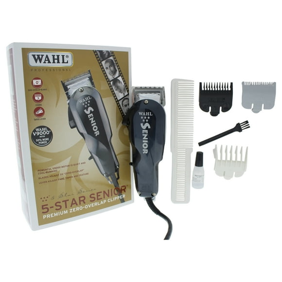 5 Star Senior - Model # 8545 - Black by WAHL Professional for Unisex - 1 Pc Kit Clipper
