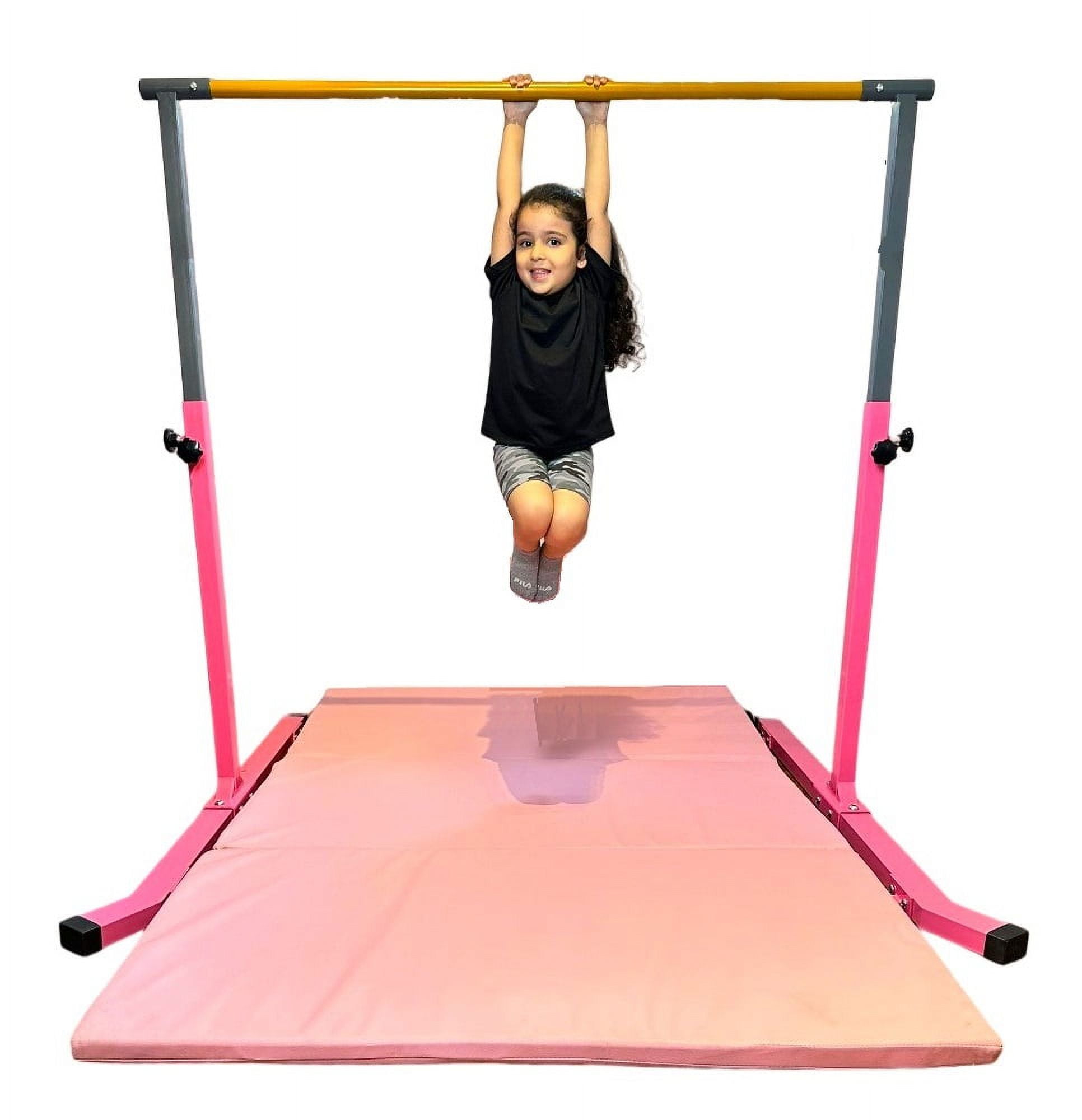 5 StarTD Gymnastic Kip Bar Expandable 3 FT to 5 FT for Kids Gymnastics