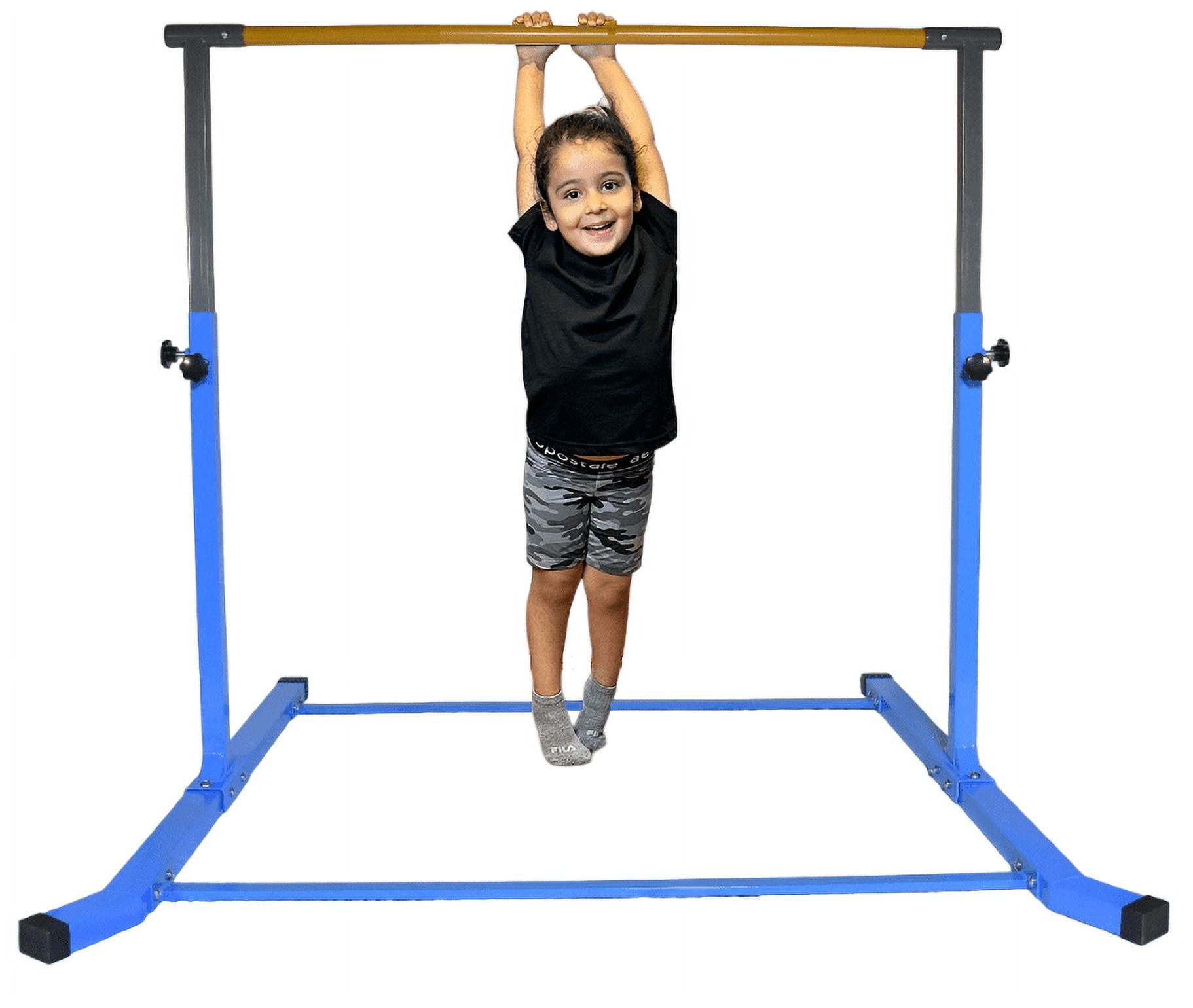 5 StarTD Gymnastics Training Kip Bar for Kids, Expandable Between 3 FT